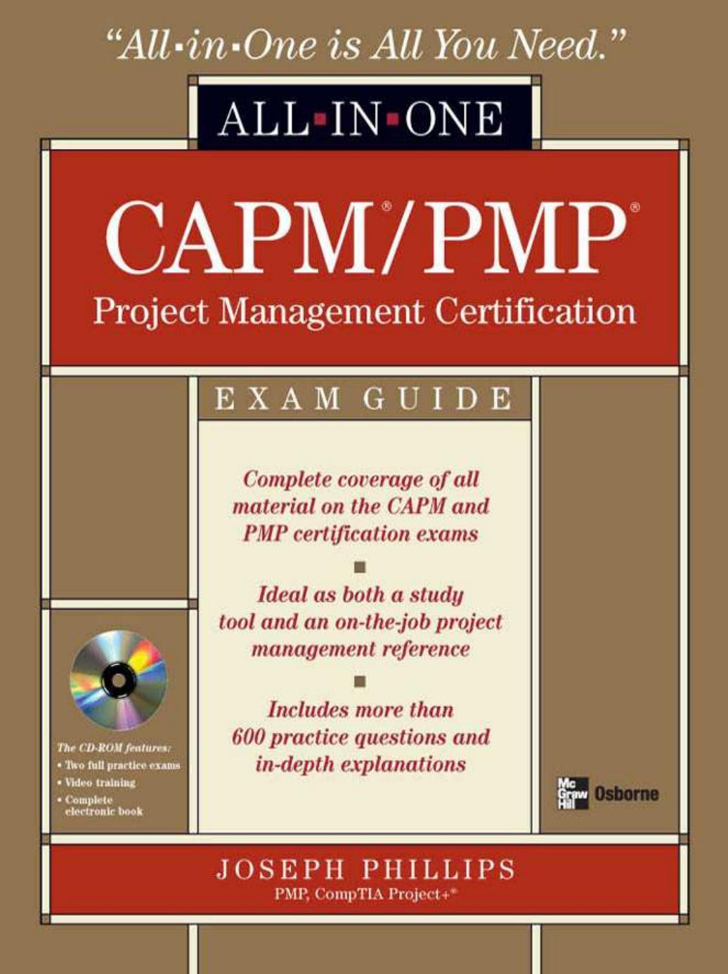 All in One CAPM/PMP Project Management Certification: Exan Guide