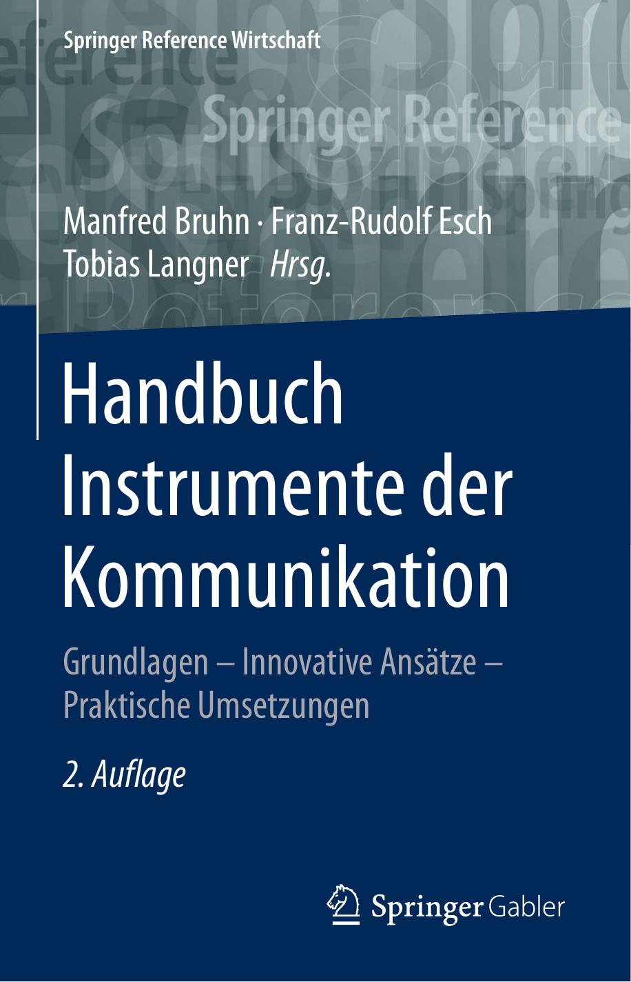 Handbuch Instrumente Der Kommunikation