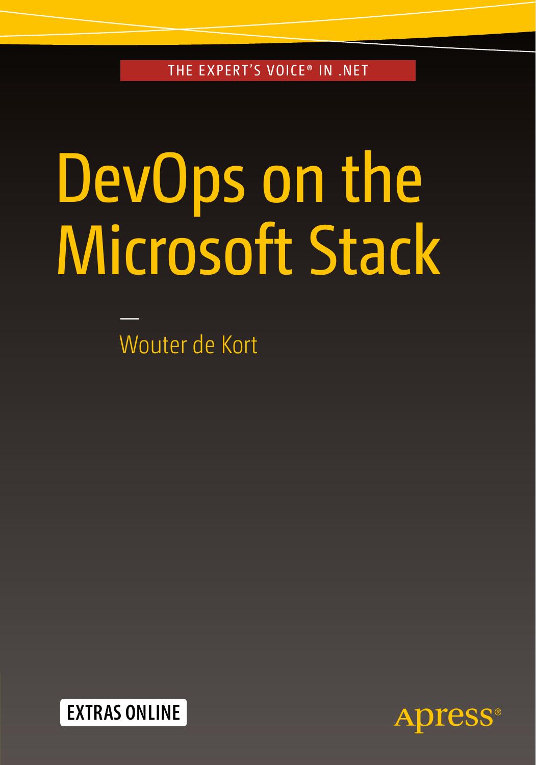 DevOps on the Microsoft Stack