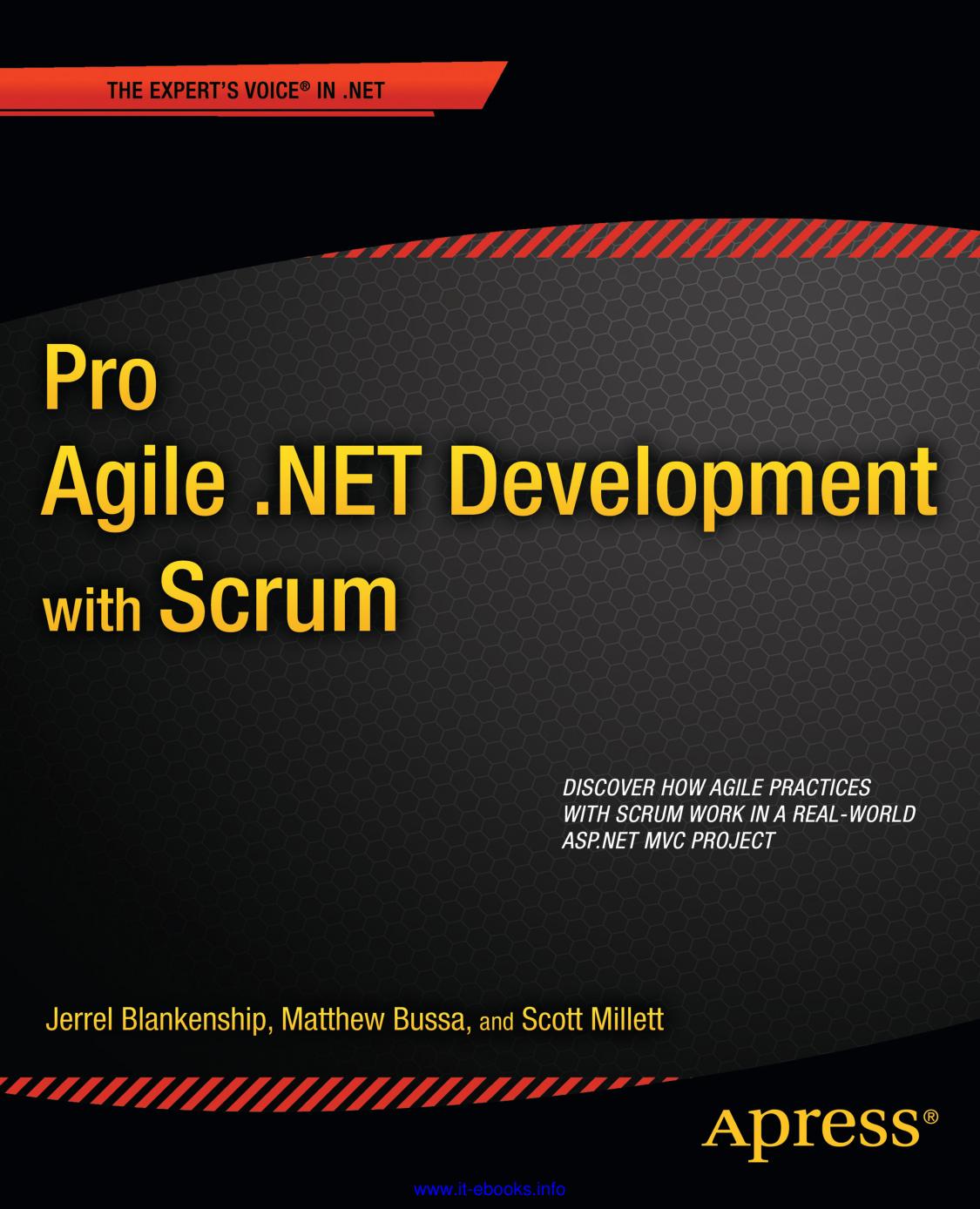 Pro Agile .NET Development With SCRUM